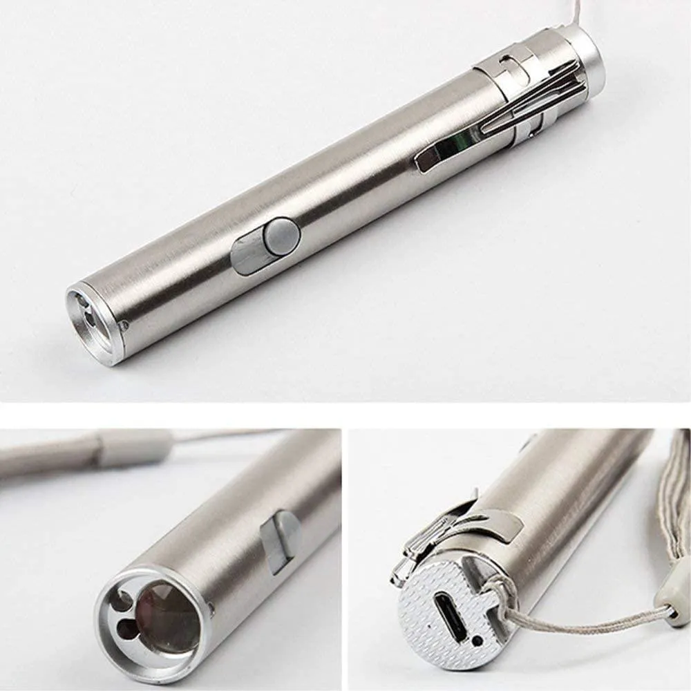 3-in-1 - Interactive Chaser Toy for Kitten/Dogs, USB Rechargeable & Led Light Pointer