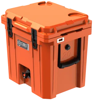 5 Gallon, 2-in-1 Beverage Dispenser/Cooler - QuadraX Hard Cooler