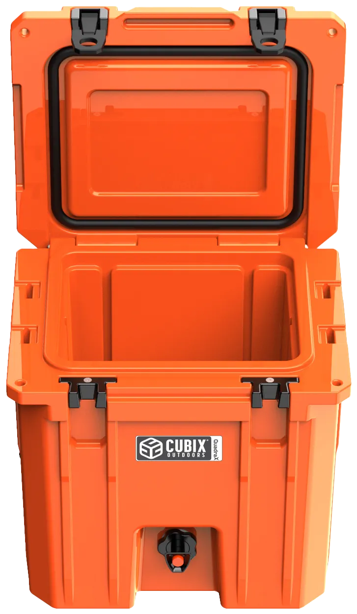 5 Gallon, 2-in-1 Beverage Dispenser/Cooler - QuadraX Hard Cooler