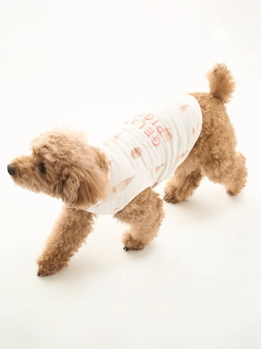 CAT&DOG Ice Cream Motif COOL Pet Parka Clothes