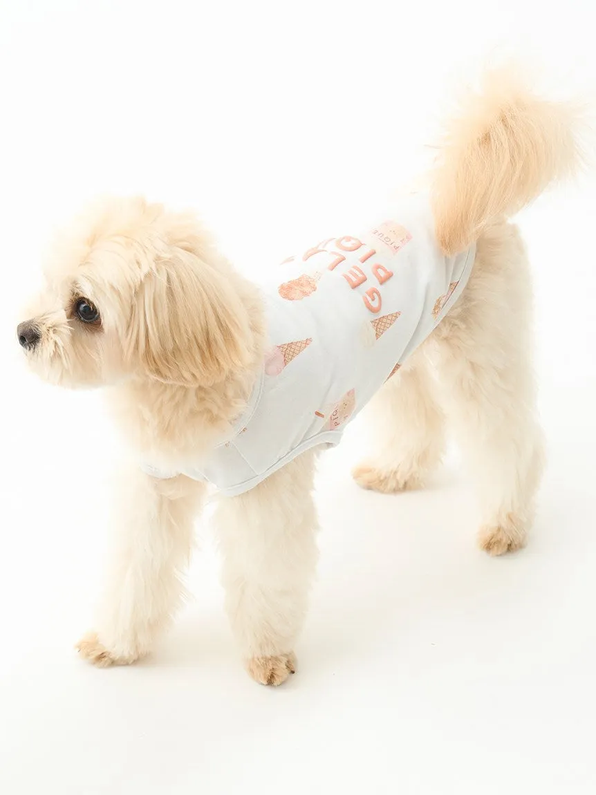 CAT&DOG Ice Cream Motif COOL Pet Parka Clothes