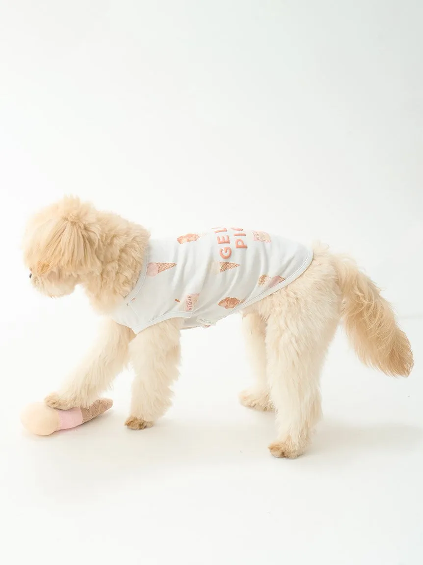 CAT&DOG Ice Cream Motif COOL Pet Parka Clothes
