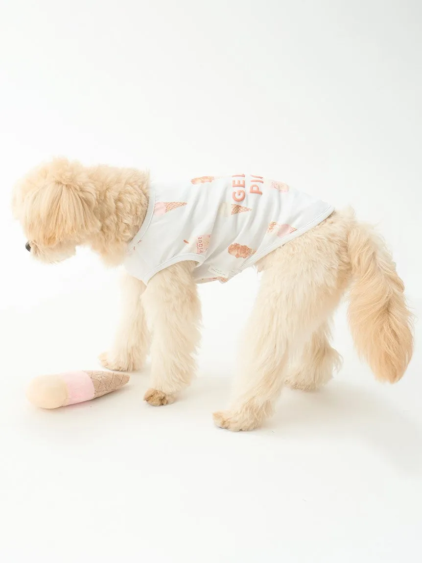 CAT&DOG Ice Cream Motif COOL Pet Parka Clothes