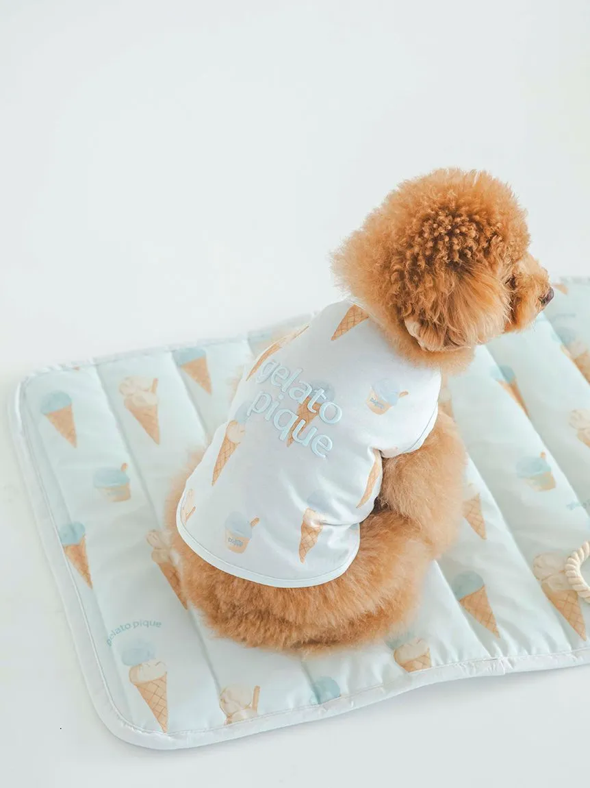 CAT&DOG Ice Cream Motif Cooling Mat