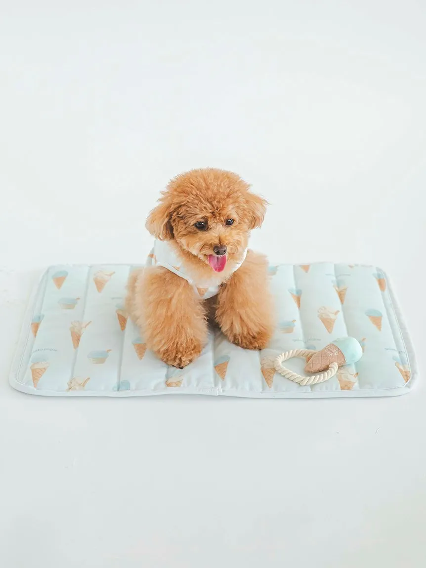 CAT&DOG Ice Cream Motif Cooling Mat