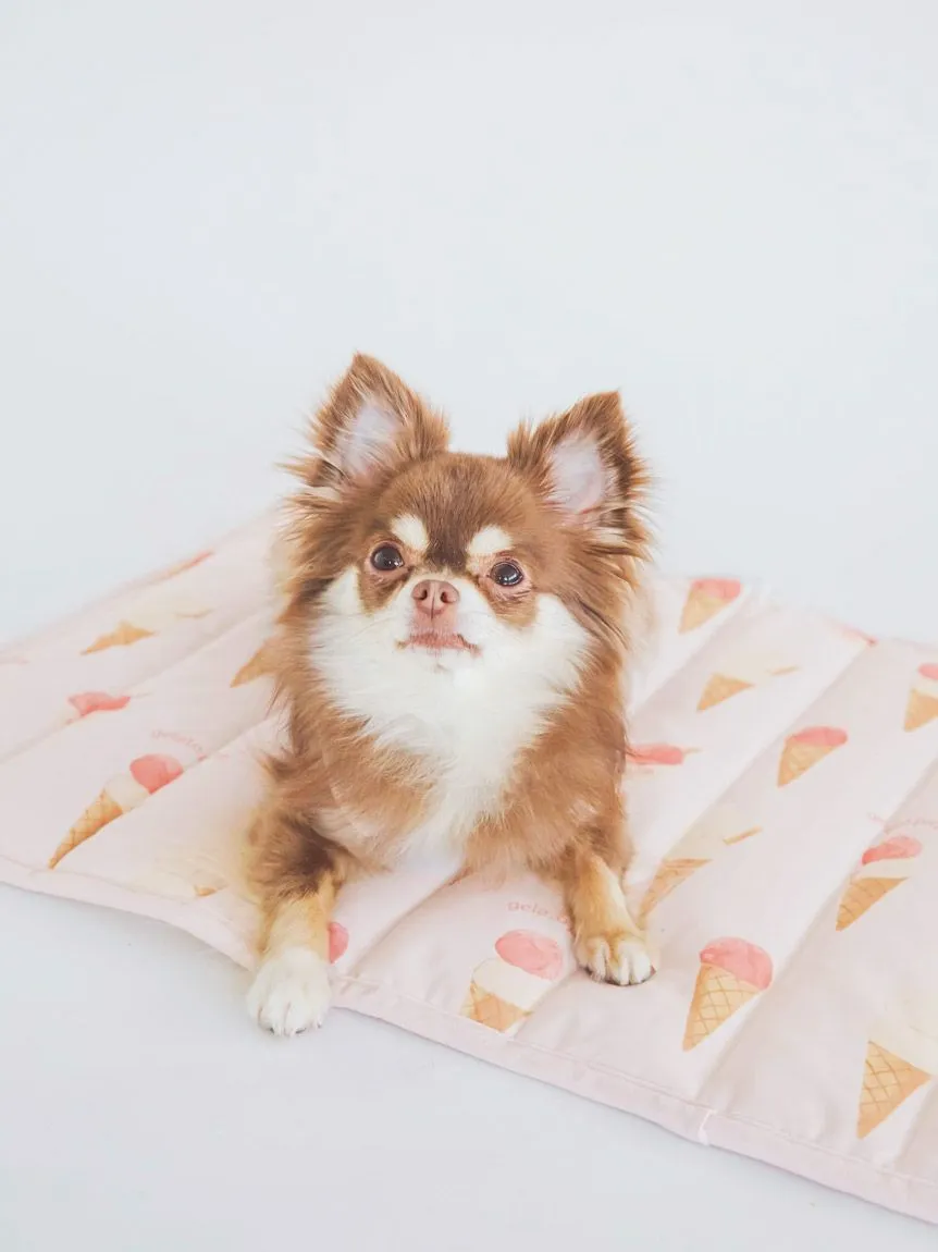 CAT&DOG Ice Cream Motif Cooling Mat