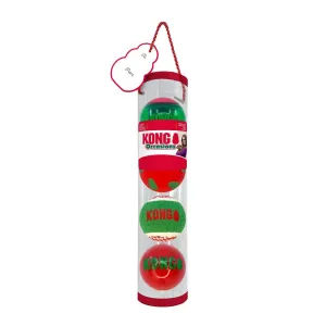 Christmas KONG - Occasions Balls - 4 Pack Gift Set
