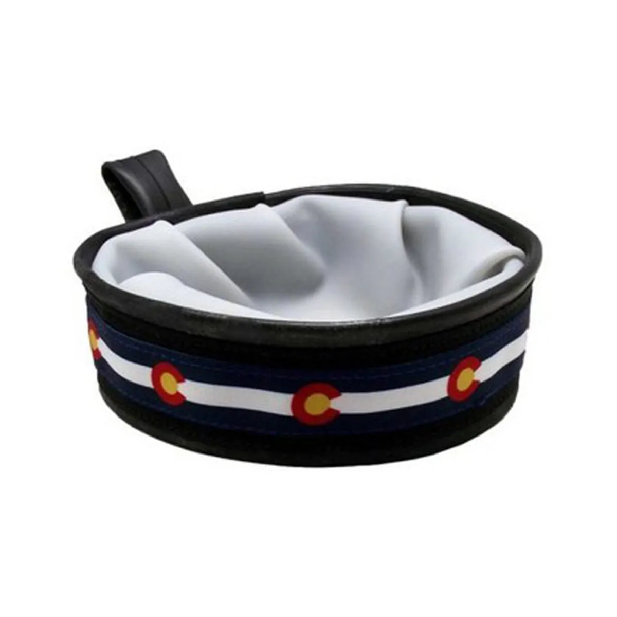 Cycle Dog Trail Buddy Collapsible Dog Travel Bowl Colorado Flag