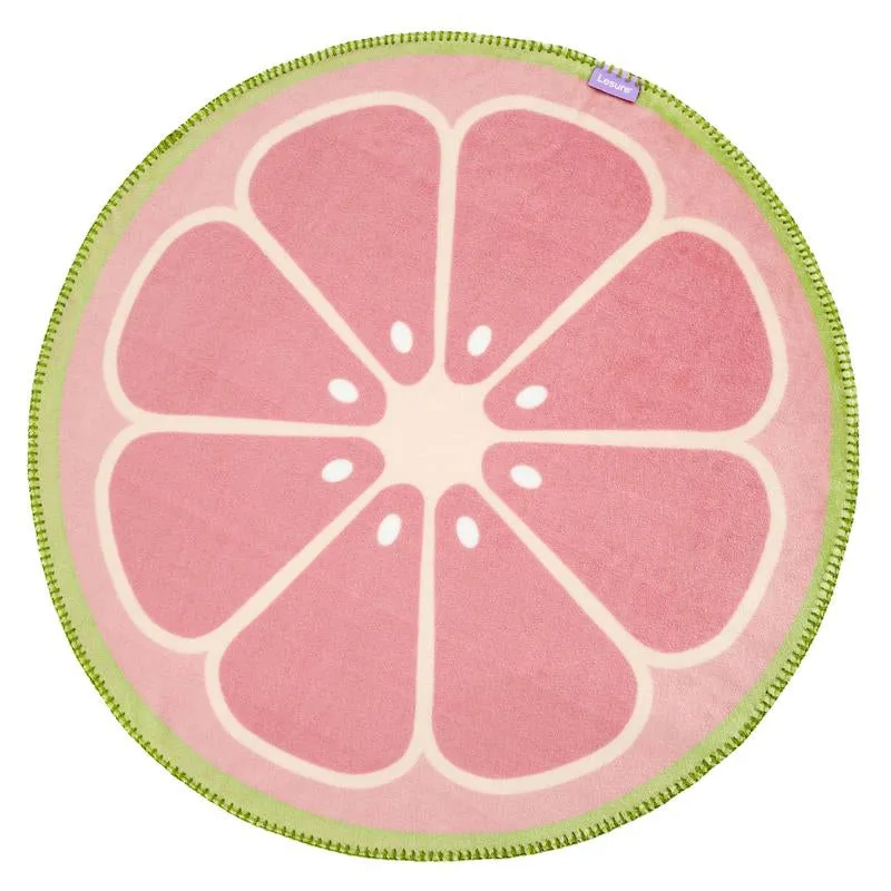Fruit Pattern Puppy Blanket – Soft Flannel Throw for Small Dogs