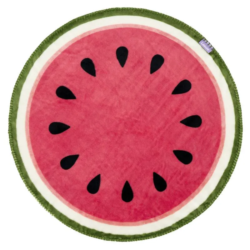 Fruit Pattern Puppy Blanket – Soft Flannel Throw for Small Dogs