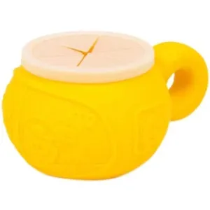 Marcus & Marcus Silicone Snack Bowl - Lola The Giraffe - Yellow