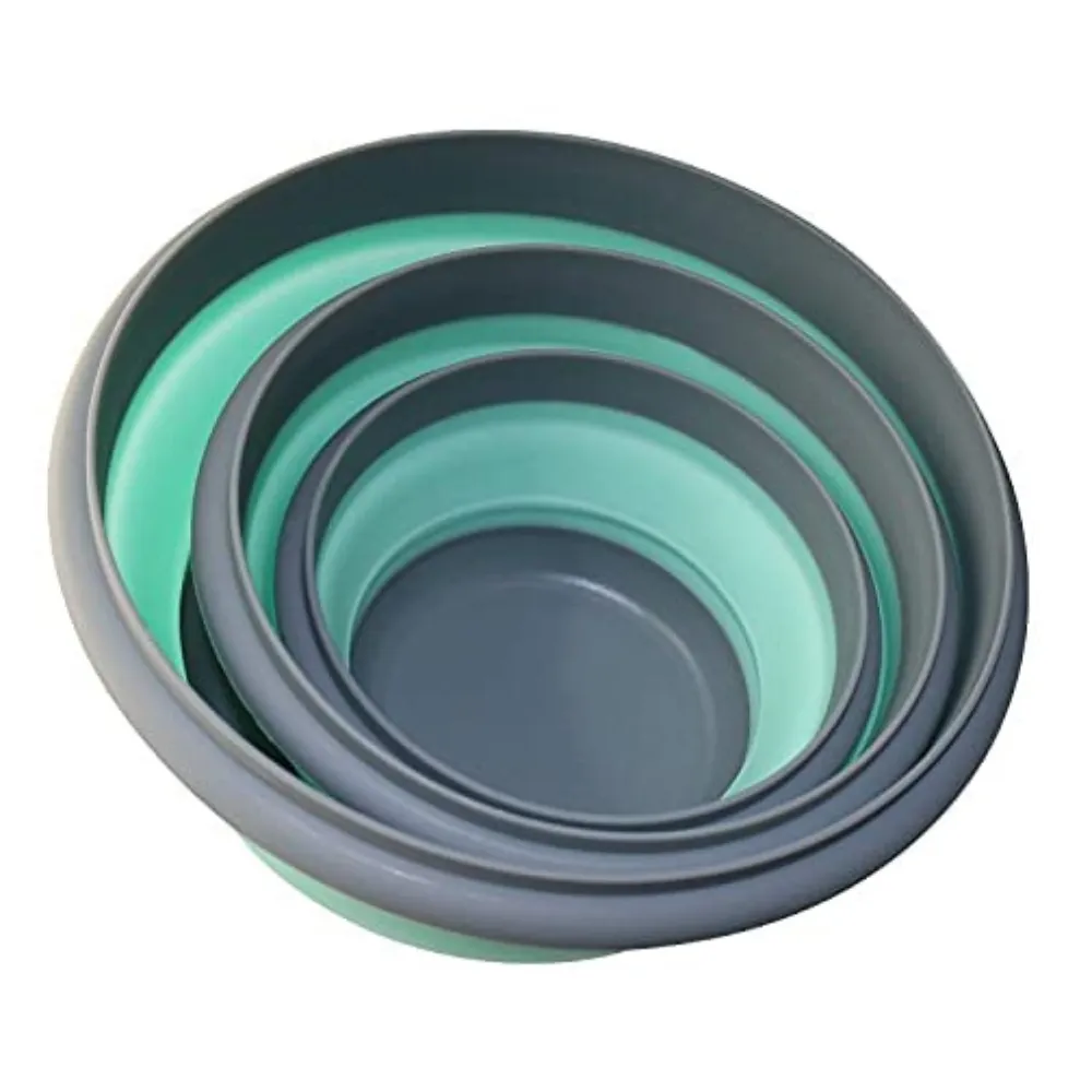 Multifunctional Foldable Siliconу Bowl Set 3 Pieces