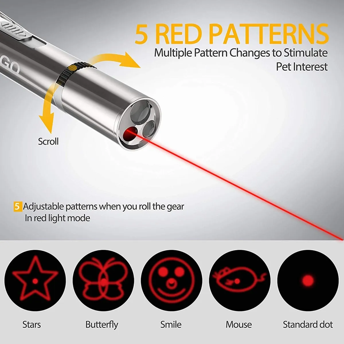 Pet Training Exercise Tool Cat LED Pointer