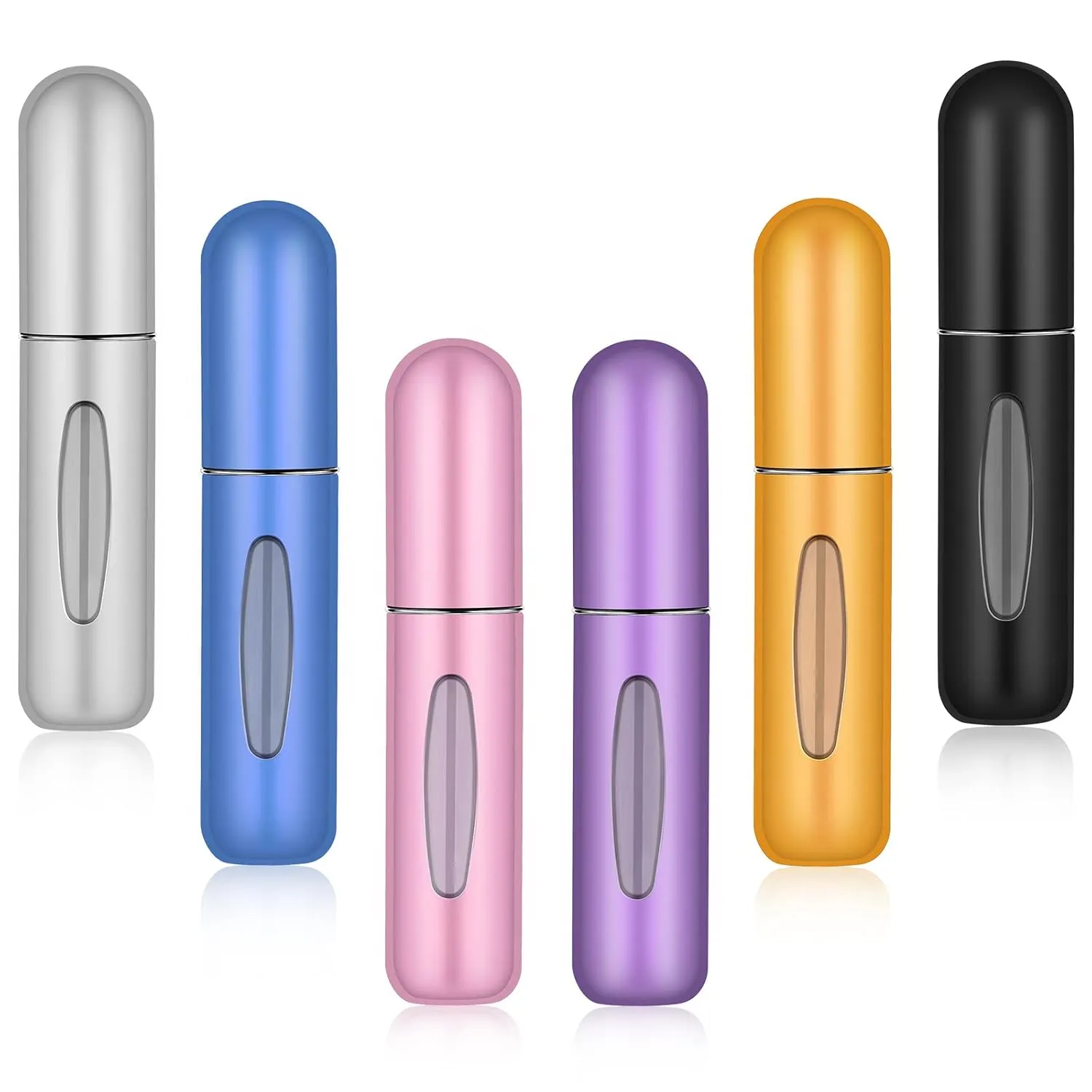 Portable Mini Refillable Perfume Bottle Spray Scent Pump Atomizer Bottles ( Pack of 10 )