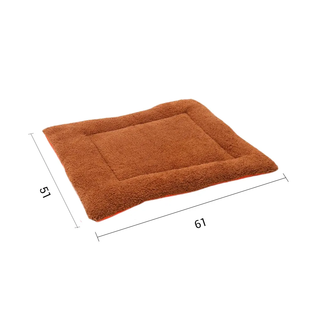 SOGA Silver Dual purpose Cushion Nest Cat Dog Bed Warm Plush Kennel Mat Pet Home Travel Essentials
