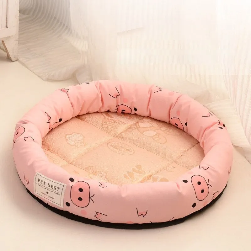 Summer Cooling Cat Mat Sponge Waterproof