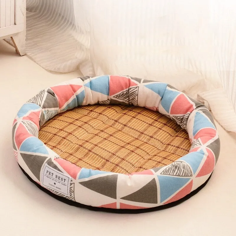 Summer Cooling Cat Mat Sponge Waterproof
