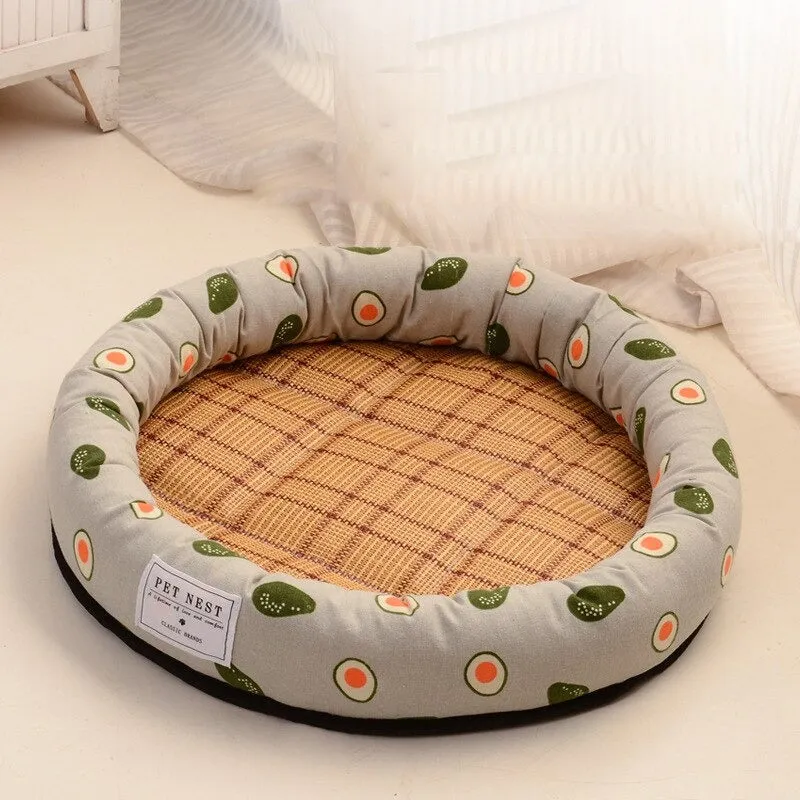 Summer Cooling Cat Mat Sponge Waterproof