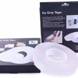 Transparent Ivy Double Sided Adhesive Silicone Grip Tape